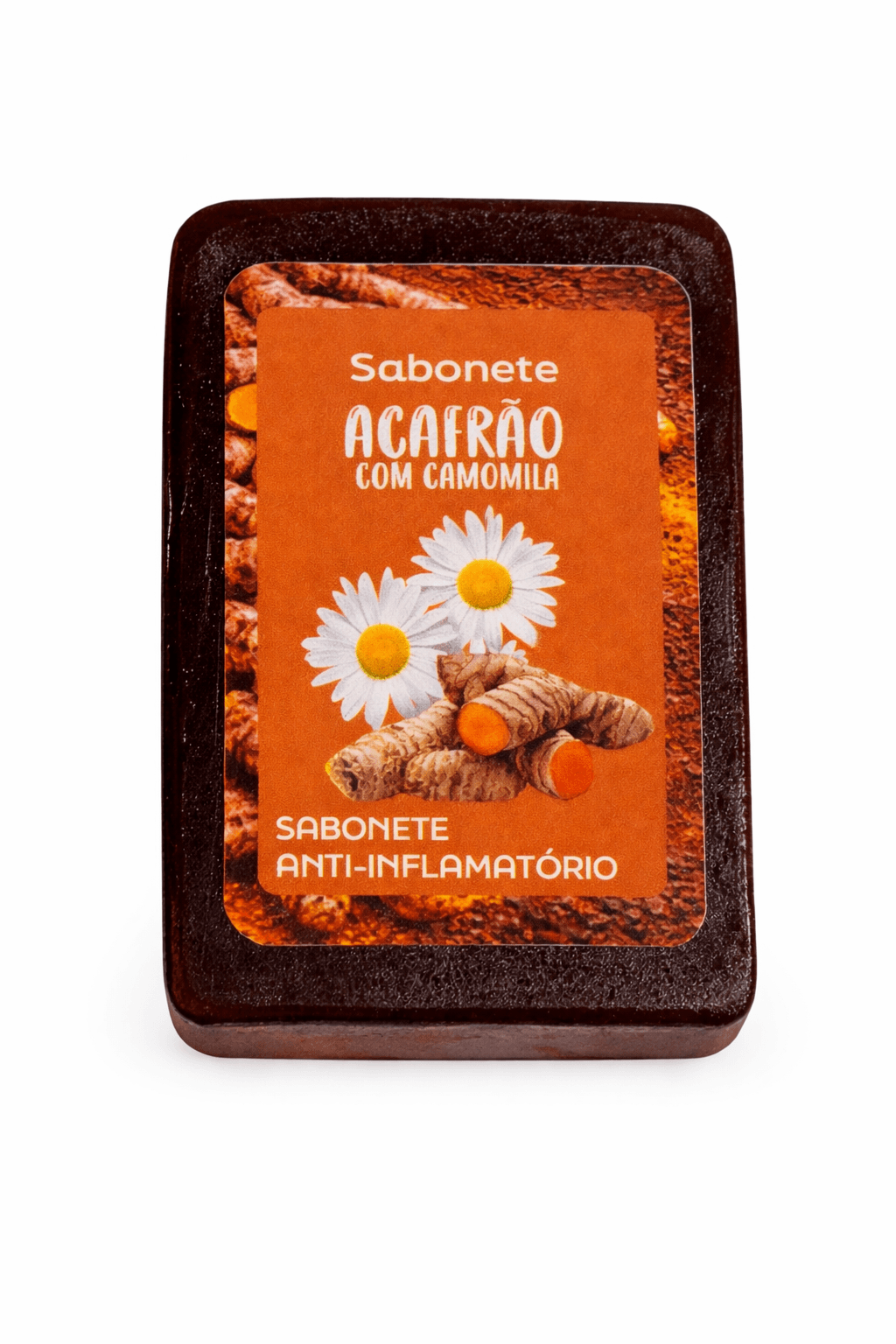 Sabonete Artesanal de Açafrão & Camomila