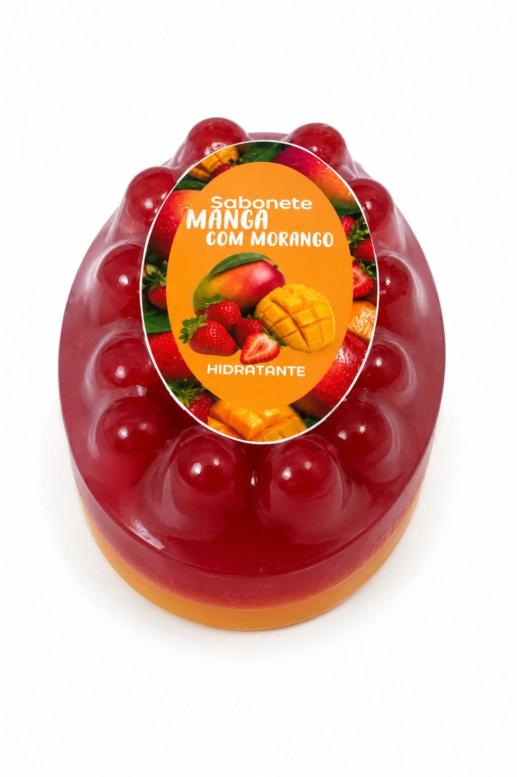 Sabonete Artesanal de Manga com Morango