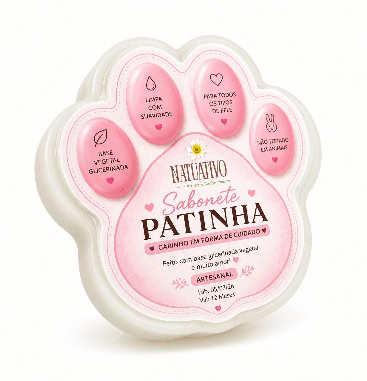 Sabonete Artesanal Patinha