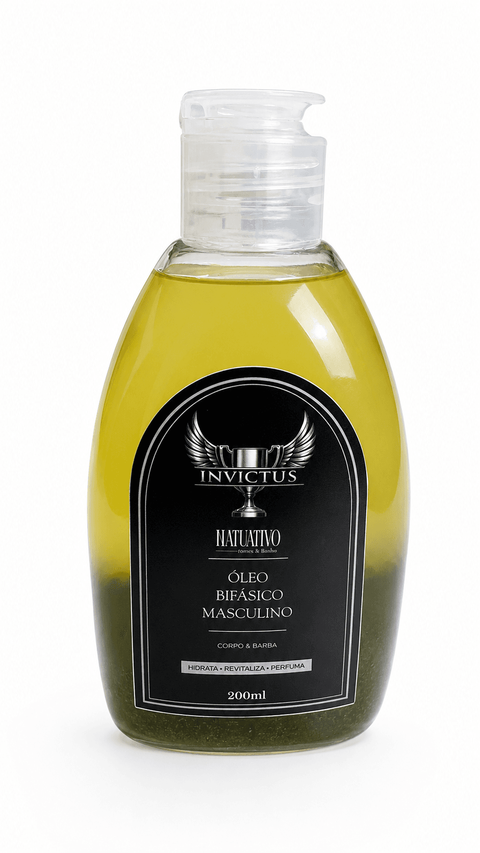 Óleo de Banho Bifásico - Inspirado no Invictus ( Masculino ) - 200ml
