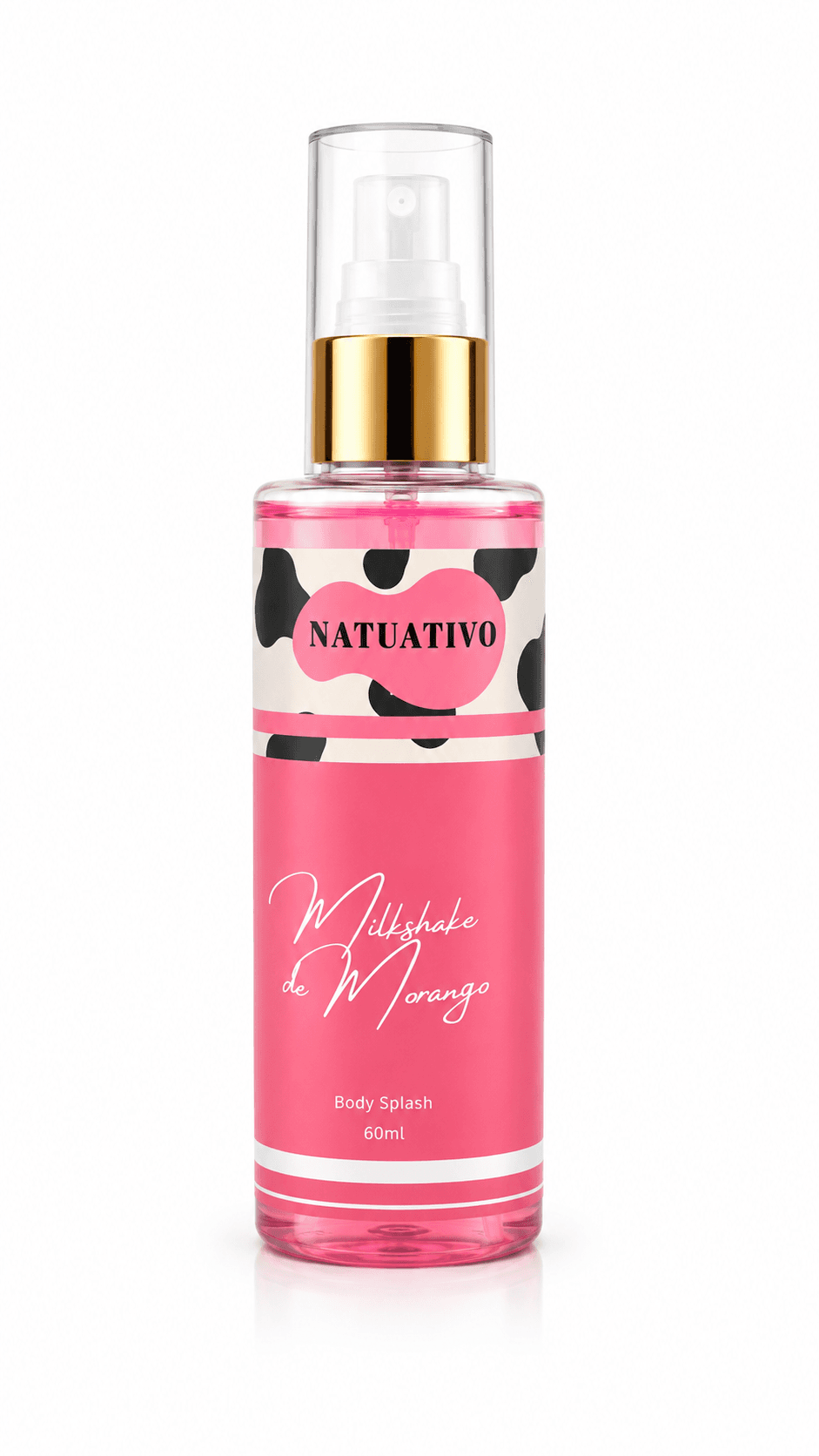 Body Splash Milkshake de Morango 60ml