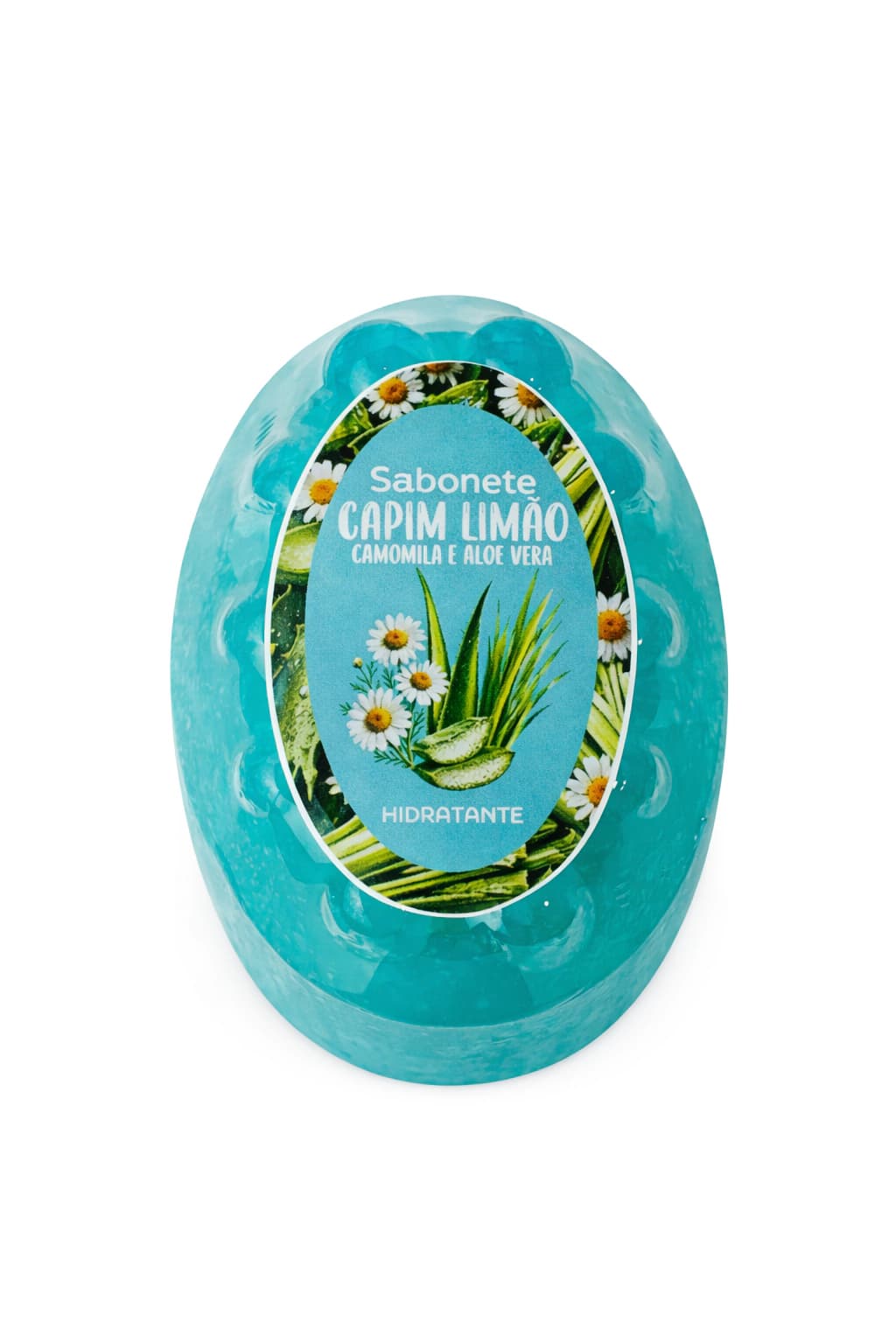 Sabonete Artesanal de Capim limão, Aloe vera e Camomila