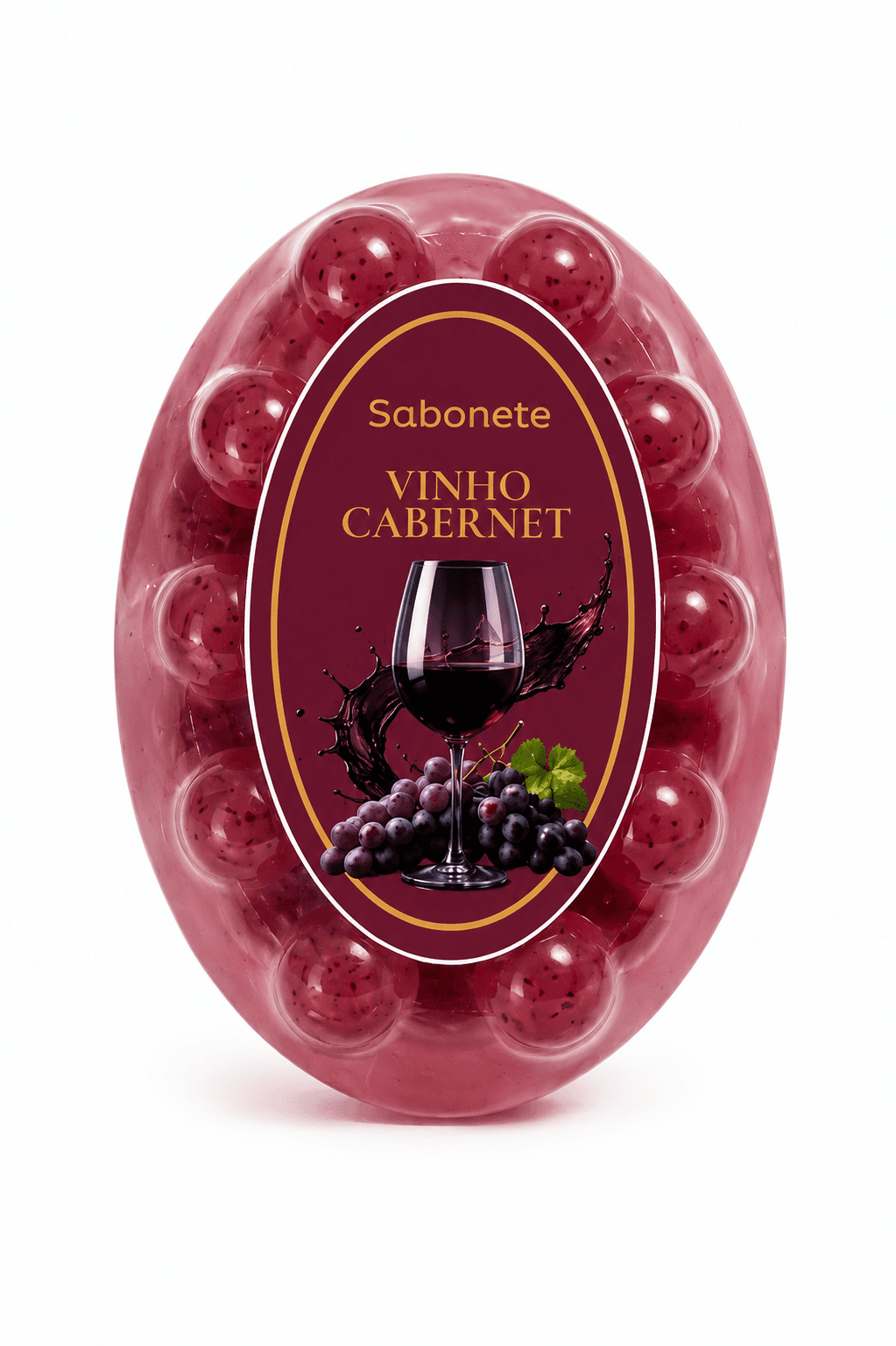 Sabonete Artesanal de Vinho Cabernet