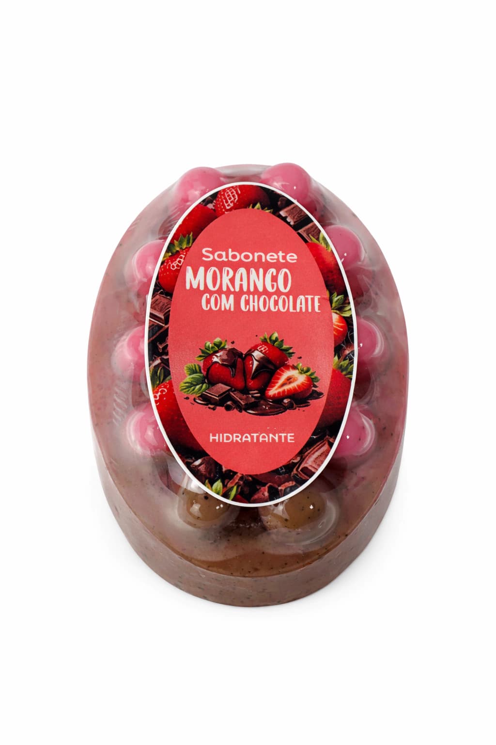 Sabonete Artesanal de Morango & Chocolate