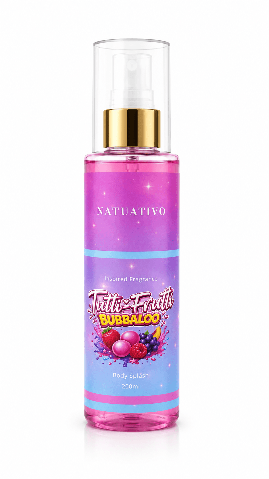 Body Splash Tutti Frutti Bubbaloo 200ml