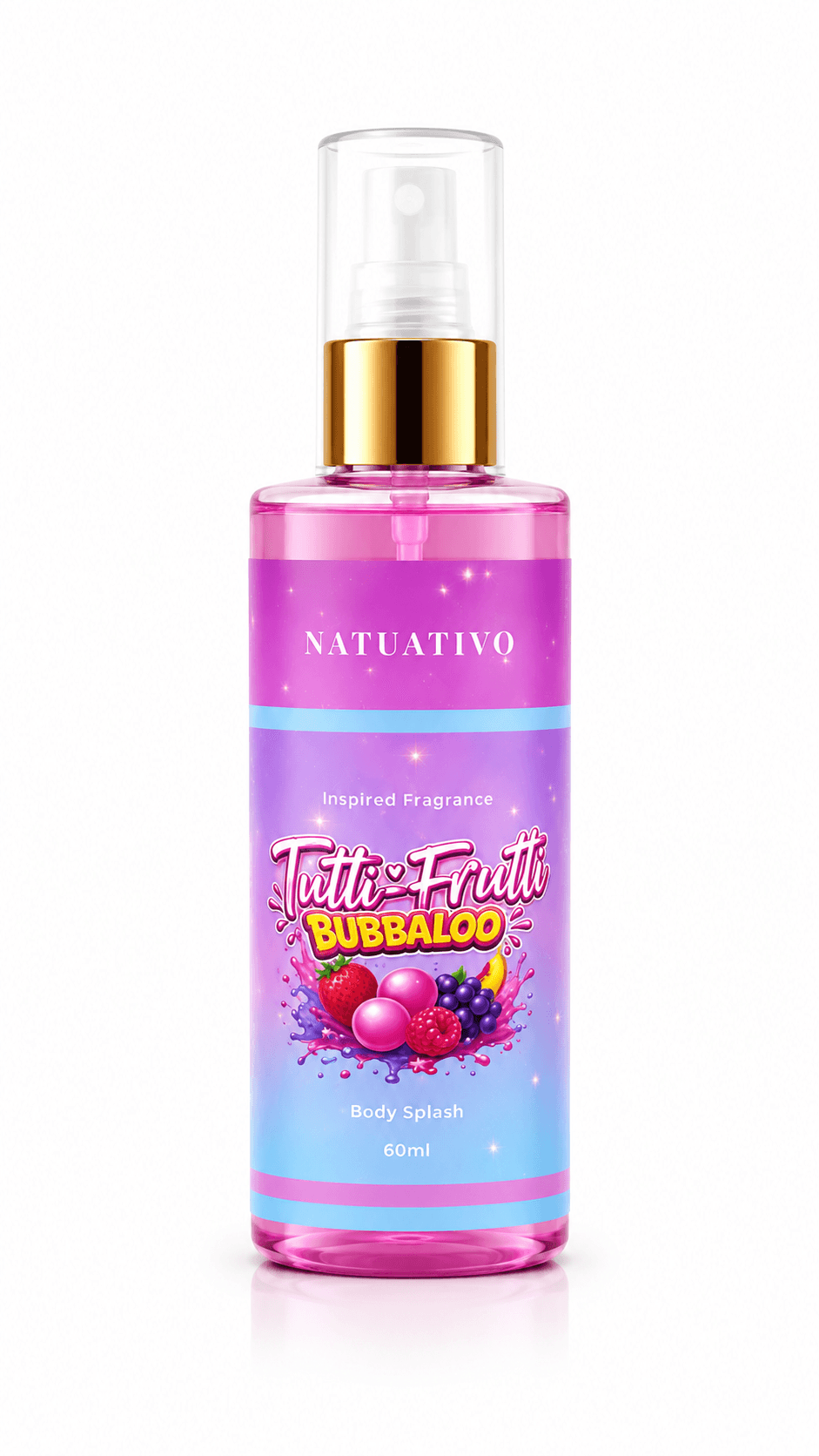 Body Splash Tutti Frutti Bubbaloo 60ml