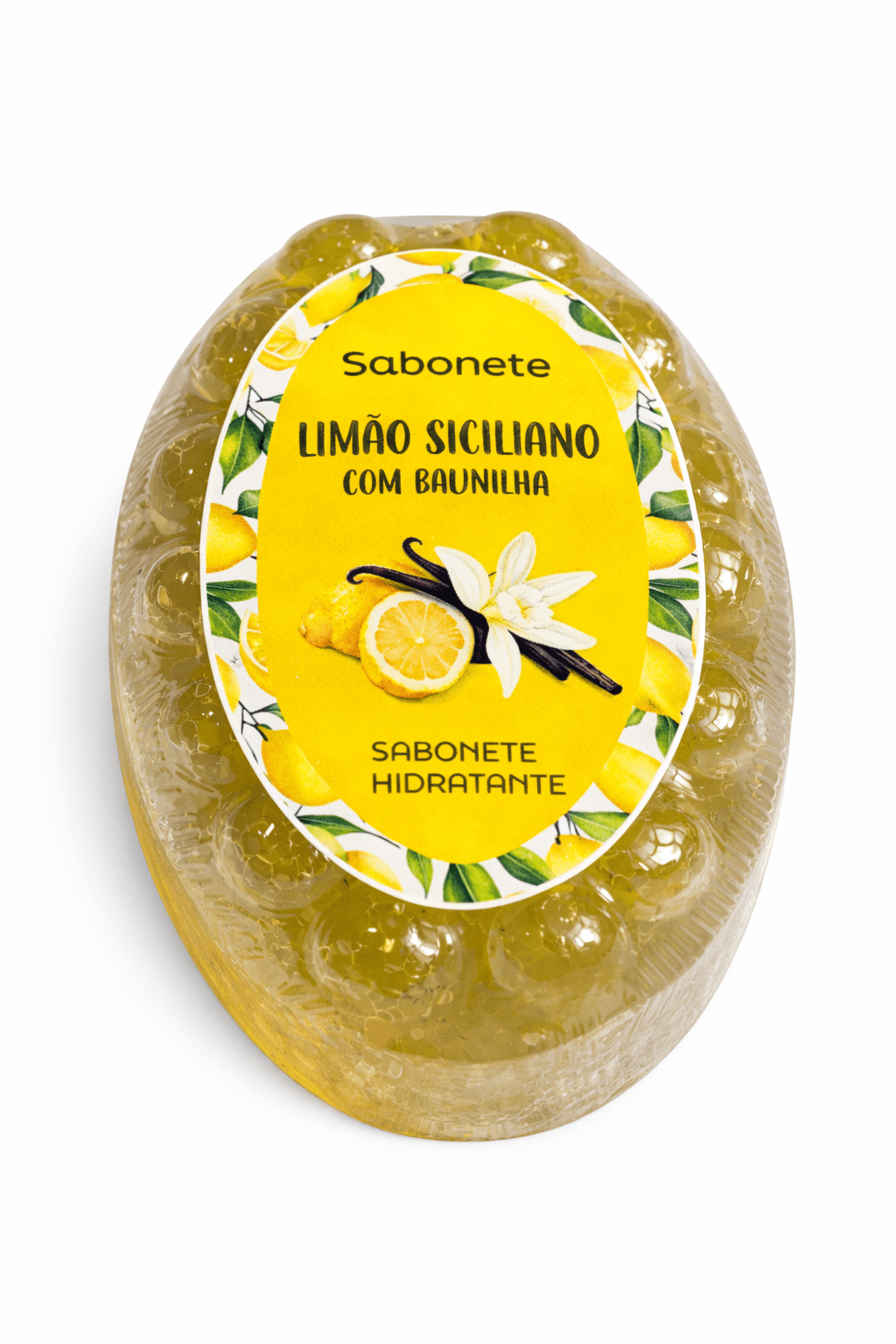 Sabonete Artesanal de Limão Siciliano & Baunilha